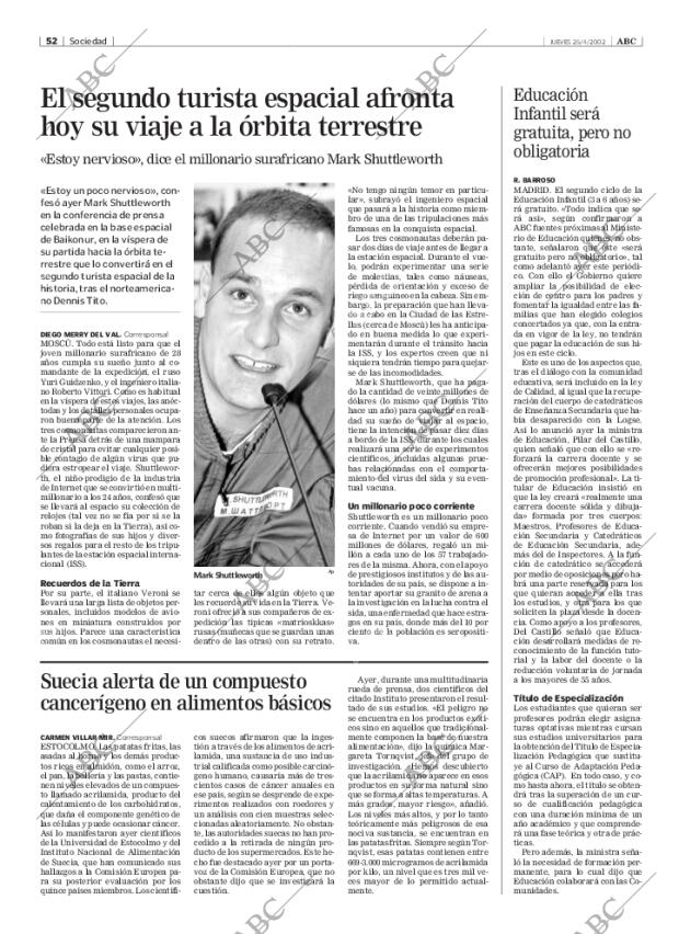 ABC SEVILLA 25-04-2002 página 52