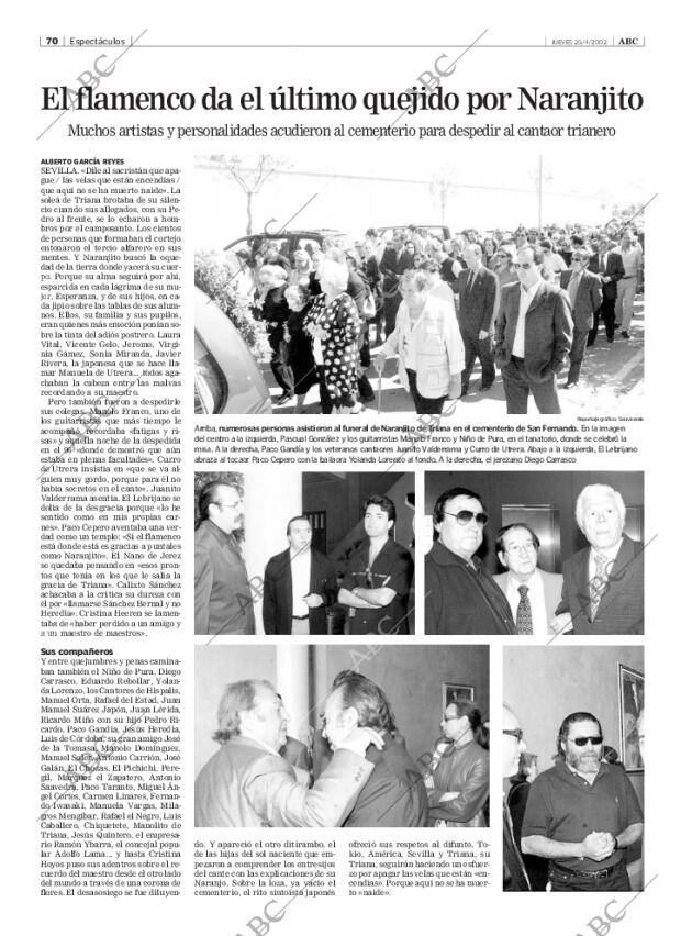 ABC SEVILLA 25-04-2002 página 70