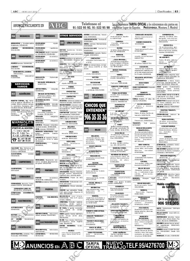 ABC SEVILLA 25-04-2002 página 83