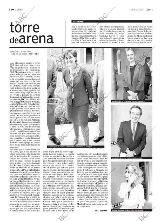 ABC SEVILLA 25-04-2002 página 90