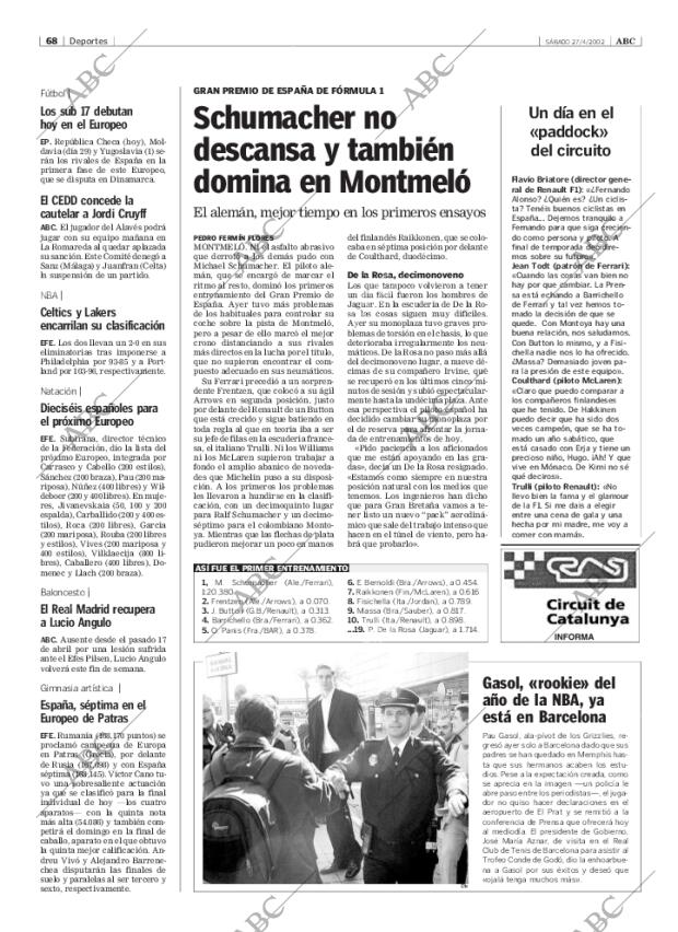 ABC MADRID 27-04-2002 página 68