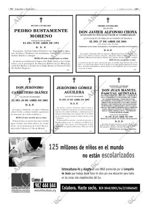 ABC MADRID 27-04-2002 página 74