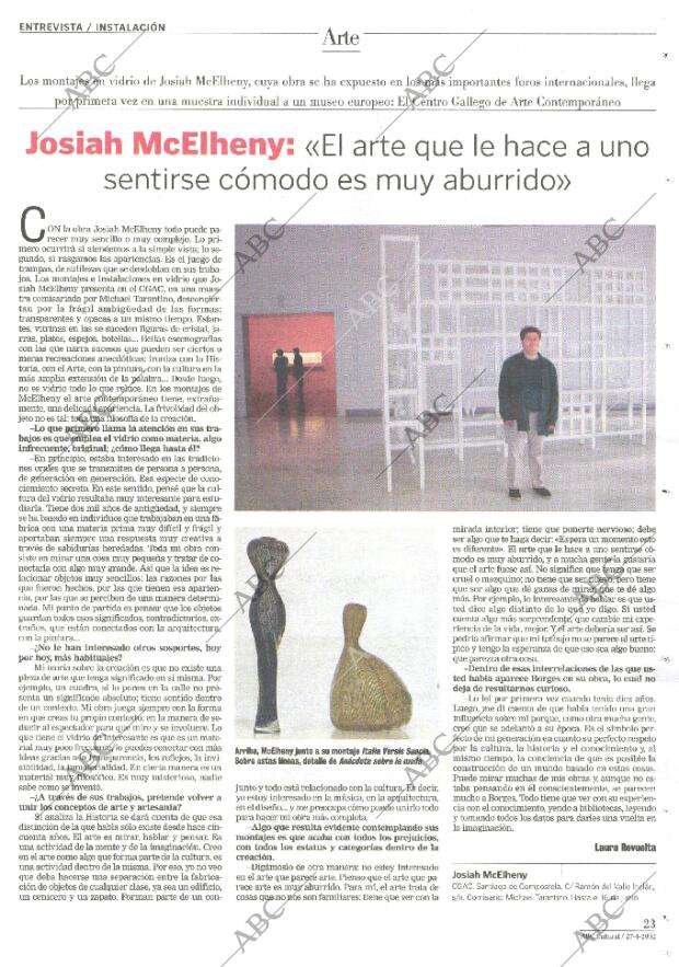 CULTURAL MADRID 27-04-2002 página 23