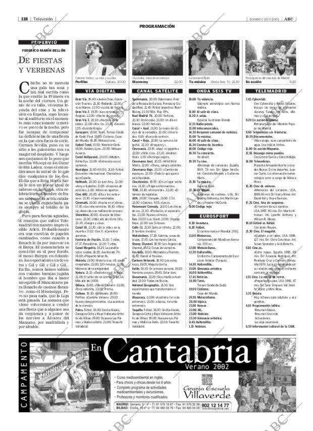 ABC MADRID 28-04-2002 página 118