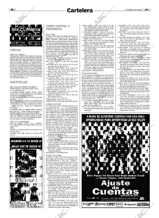 ABC SEVILLA 28-04-2002 página 68