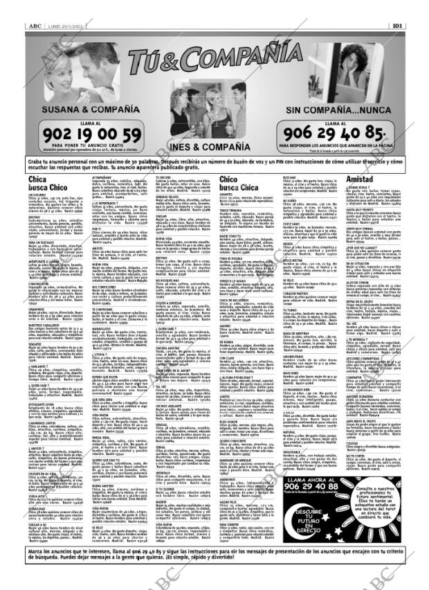 ABC MADRID 29-04-2002 página 101