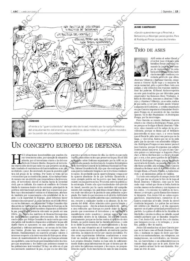 ABC MADRID 29-04-2002 página 13
