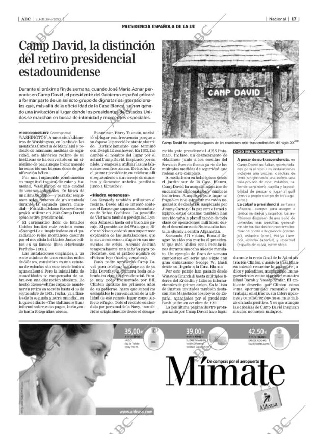 ABC MADRID 29-04-2002 página 17