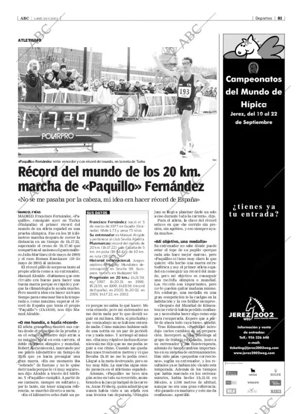 ABC MADRID 29-04-2002 página 81