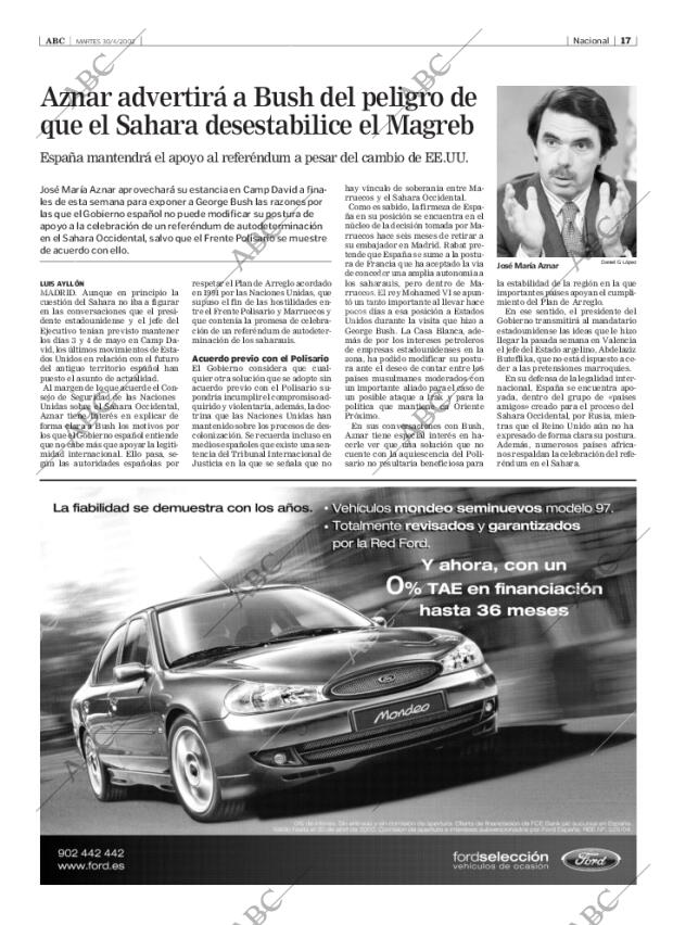 ABC MADRID 30-04-2002 página 17