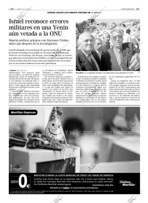 ABC MADRID 30-04-2002 página 23