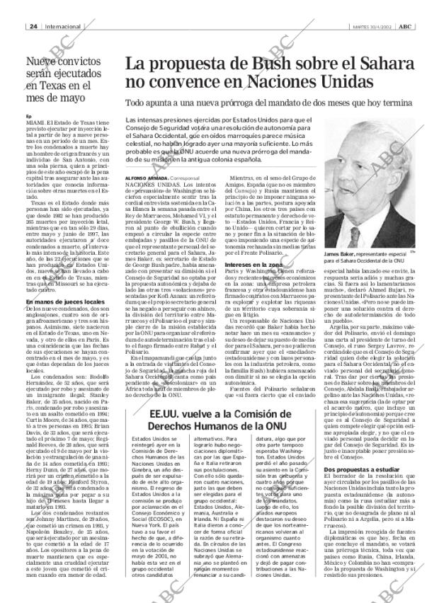ABC MADRID 30-04-2002 página 24
