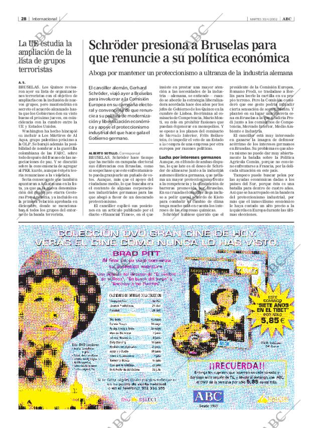 ABC MADRID 30-04-2002 página 28