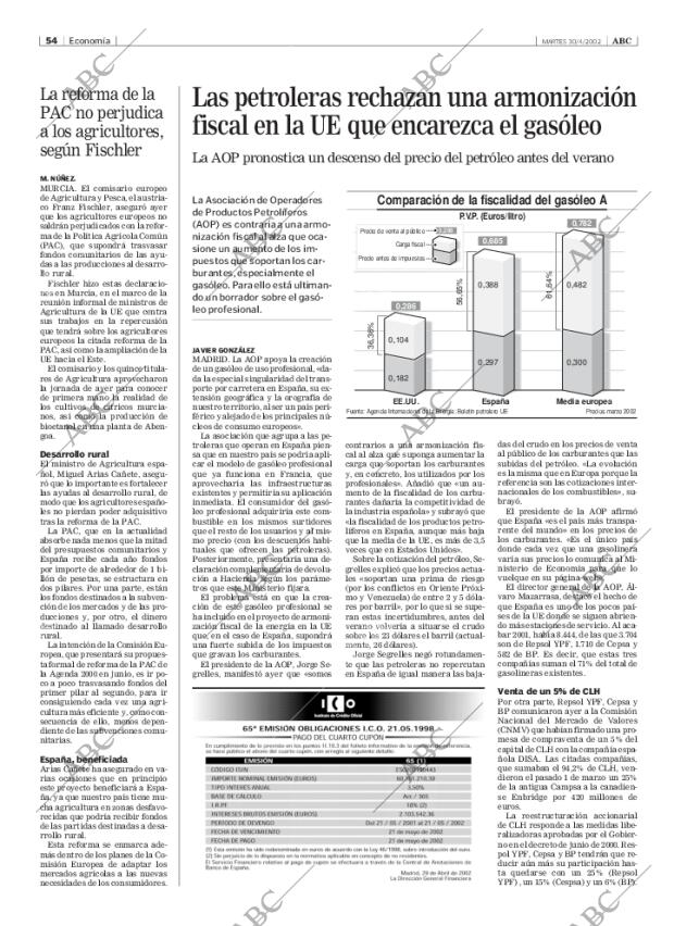 ABC MADRID 30-04-2002 página 54