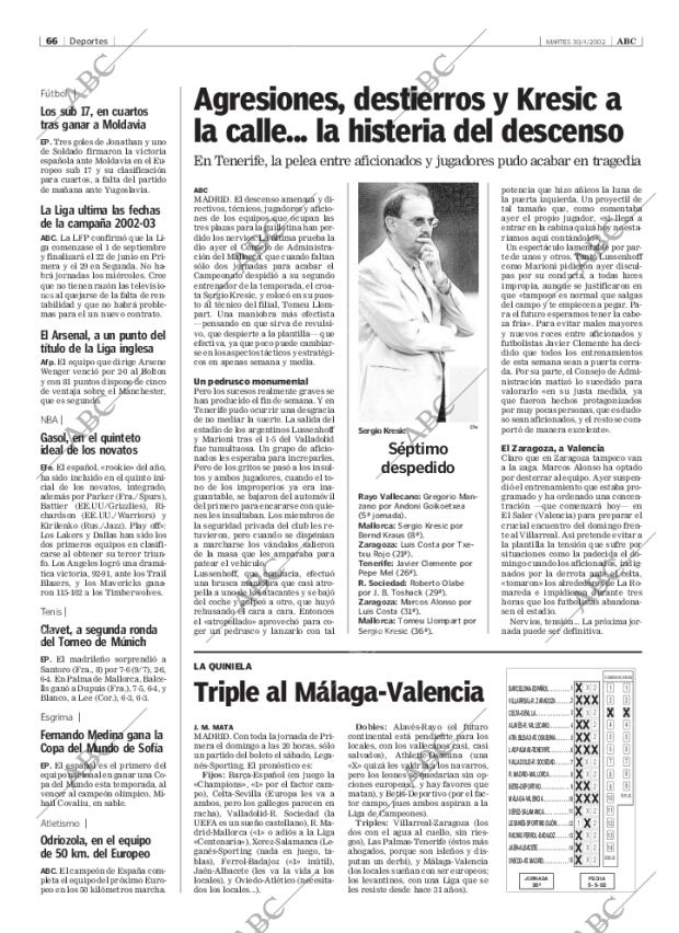 ABC MADRID 30-04-2002 página 66