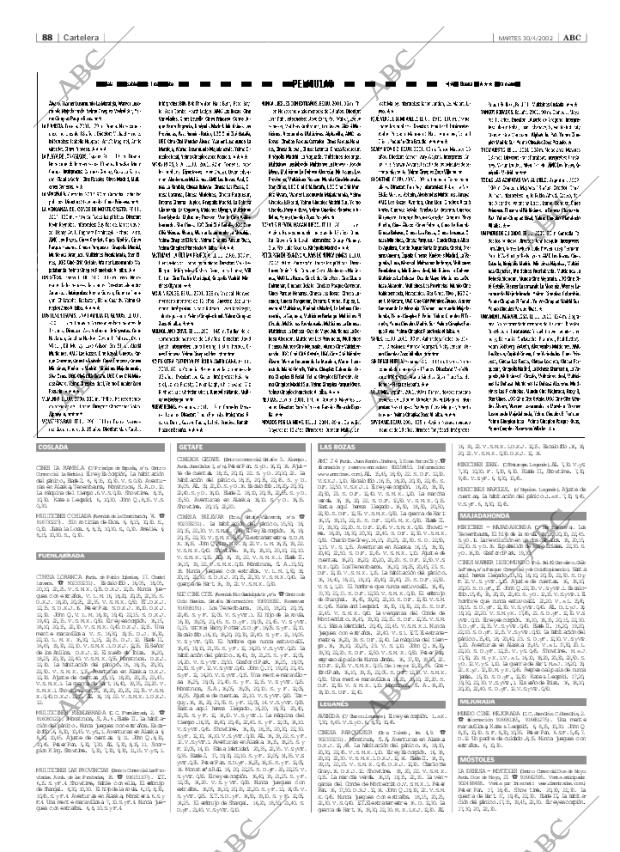 ABC MADRID 30-04-2002 página 88