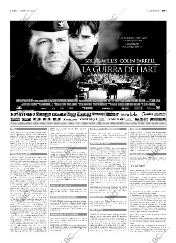 ABC MADRID 30-04-2002 página 89