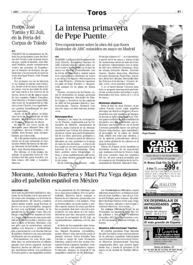 ABC MADRID 30-04-2002 página 97