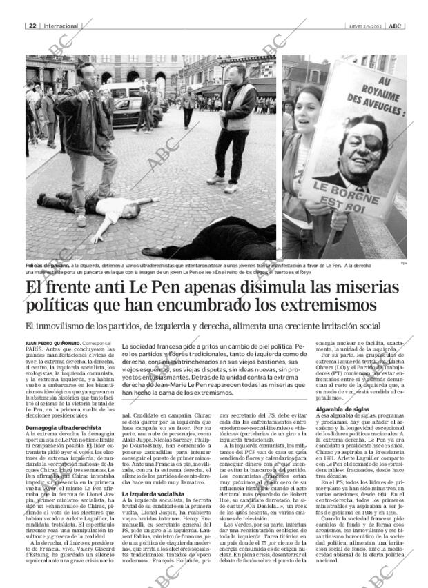 ABC MADRID 02-05-2002 página 22