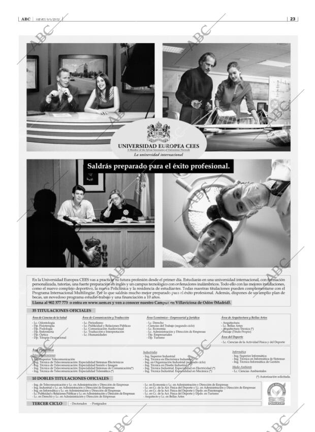 ABC SEVILLA 09-05-2002 página 23