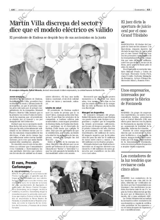 ABC MADRID 10-05-2002 página 63