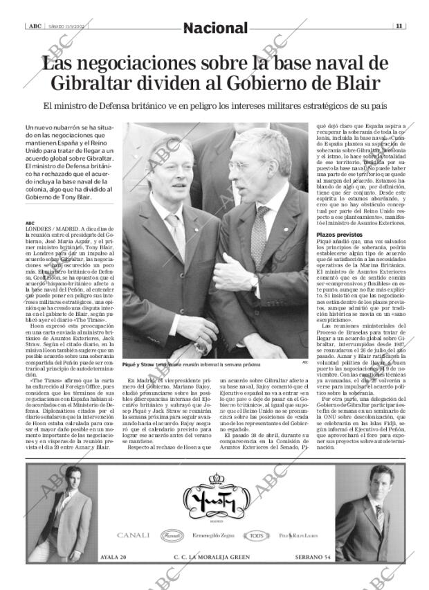 ABC MADRID 11-05-2002 página 11