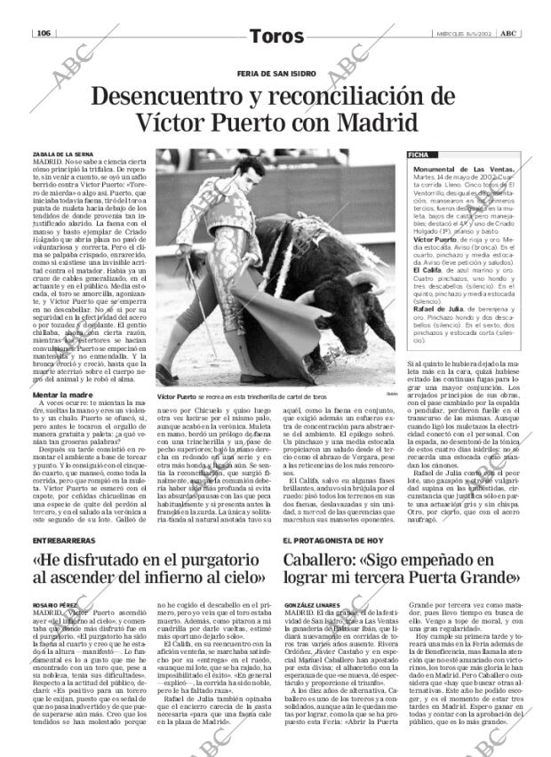 ABC MADRID 15-05-2002 página 106
