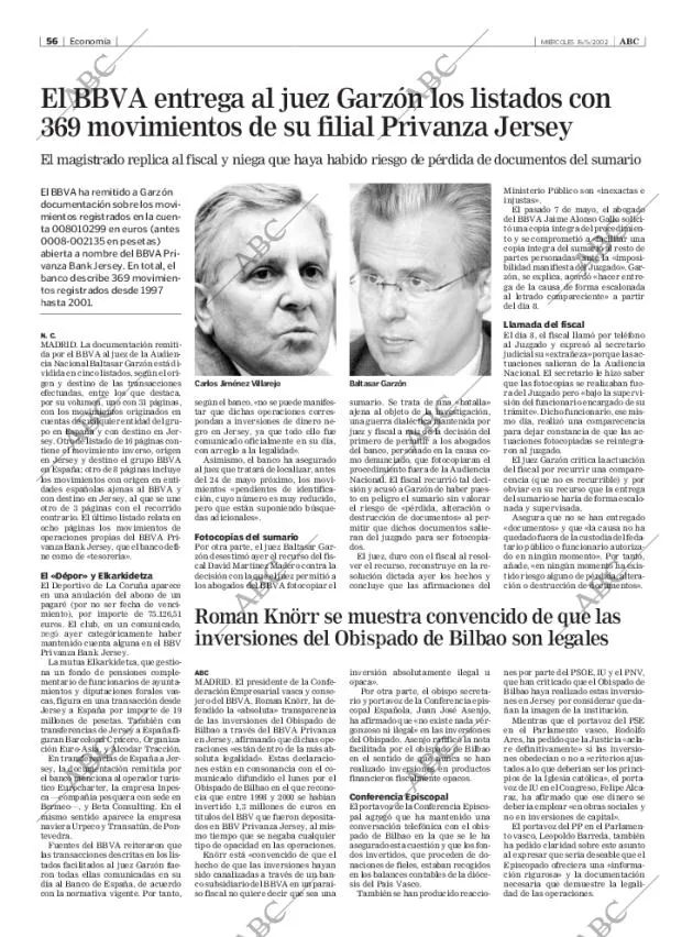 ABC MADRID 15-05-2002 página 56