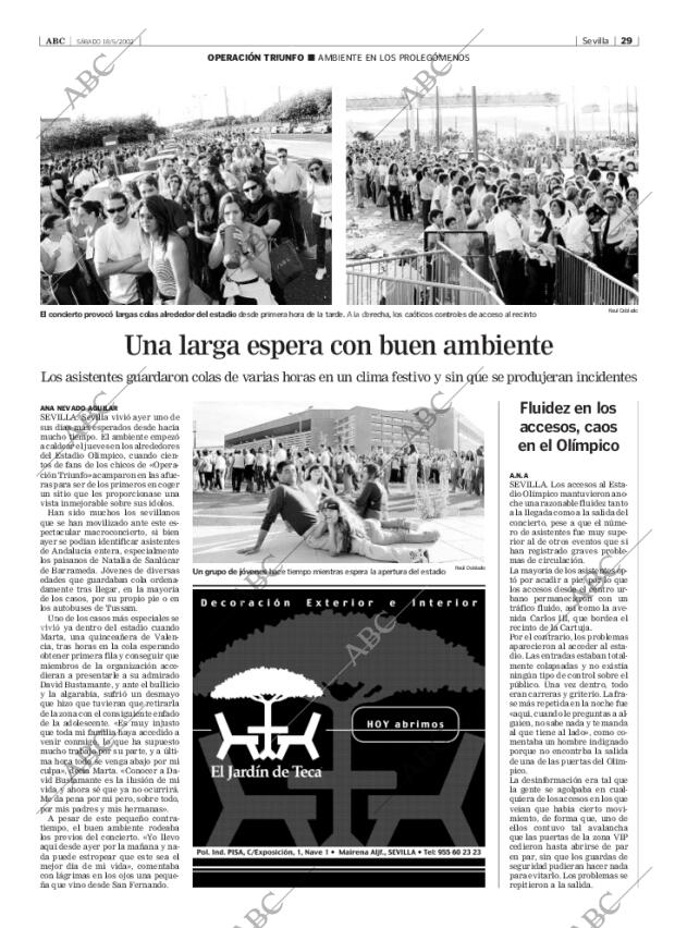 ABC SEVILLA 18-05-2002 página 29