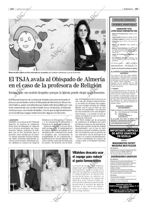 ABC SEVILLA 18-05-2002 página 45