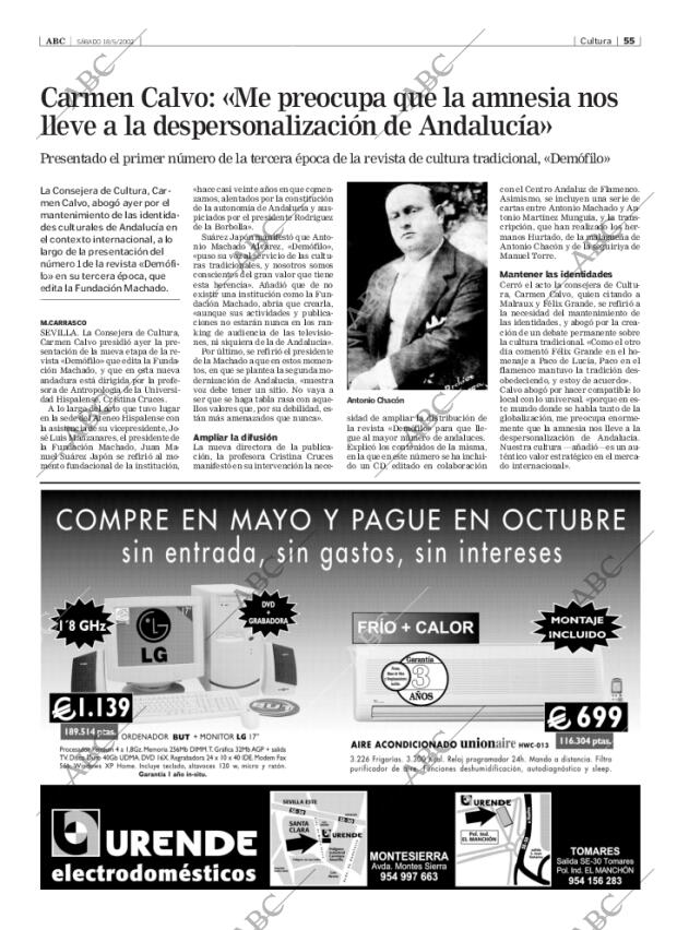 ABC SEVILLA 18-05-2002 página 55