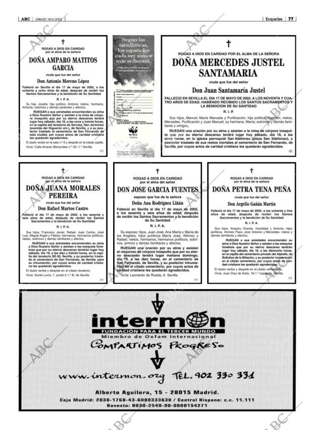 ABC SEVILLA 18-05-2002 página 77
