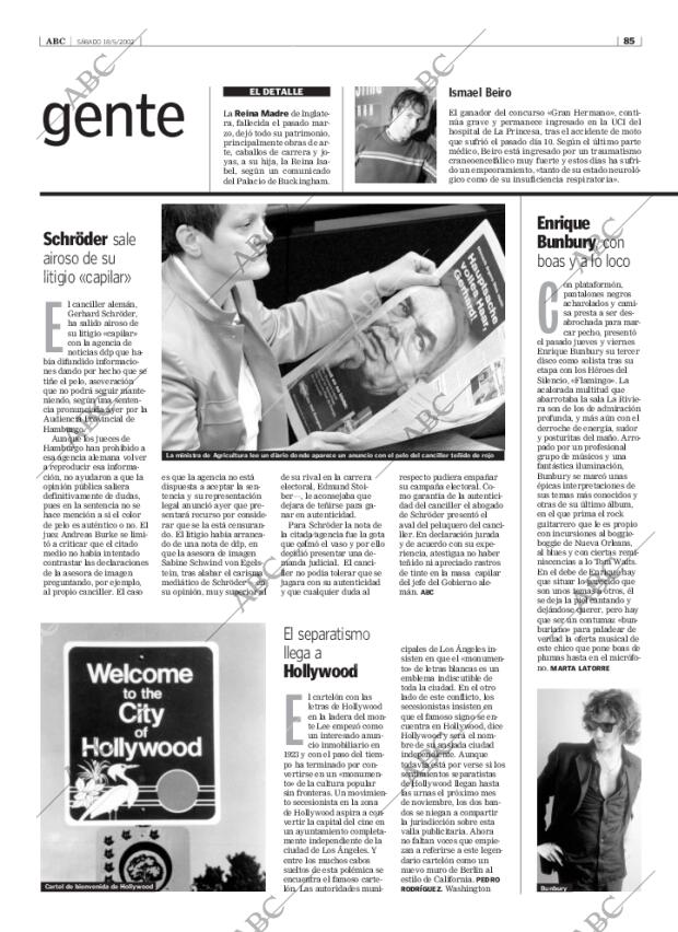 ABC SEVILLA 18-05-2002 página 85