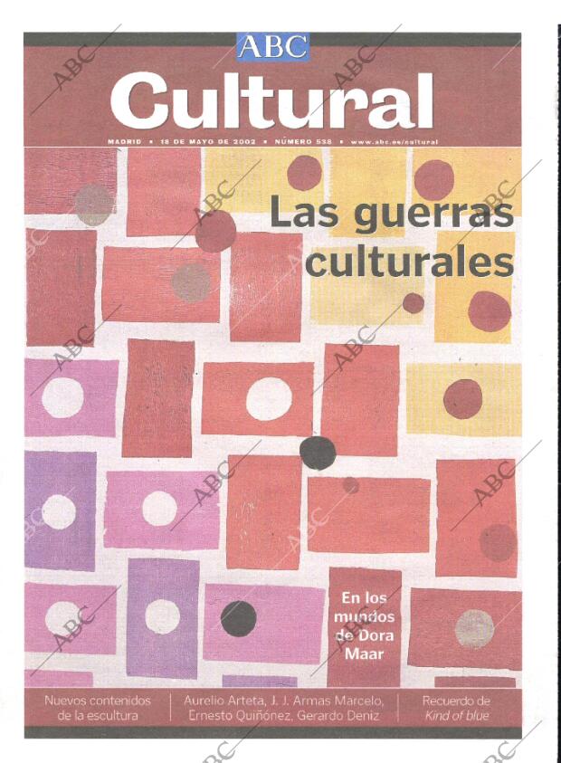 CULTURAL MADRID 18-05-2002 página 1