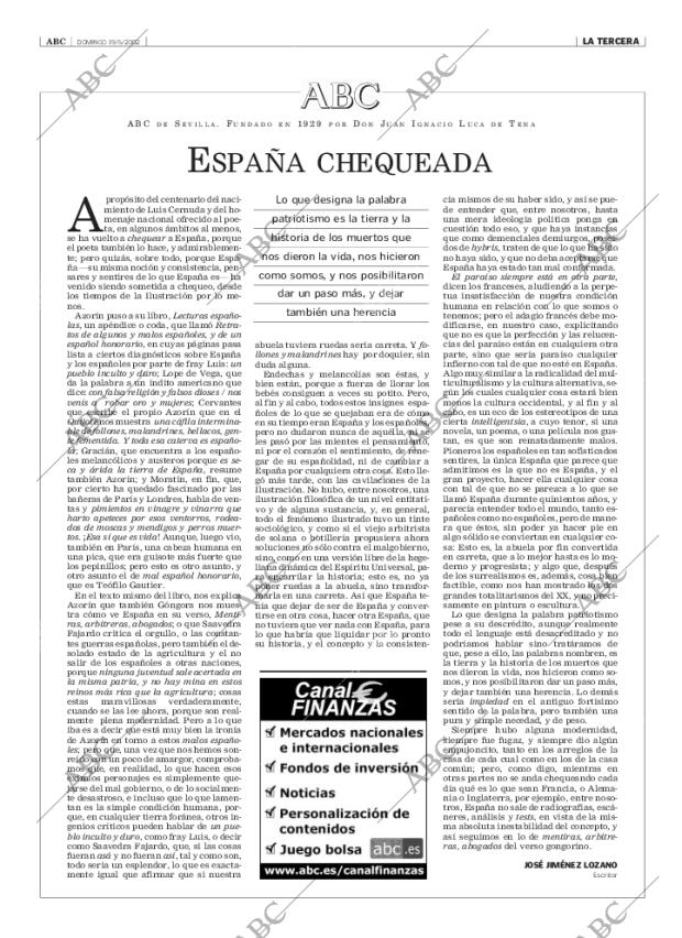 ABC SEVILLA 19-05-2002 página 3