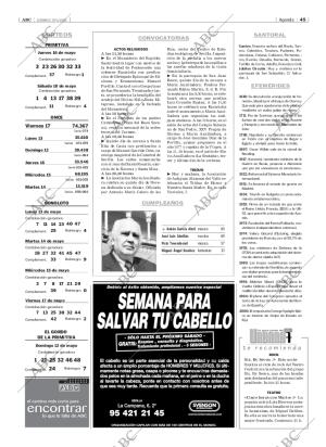 ABC SEVILLA 19-05-2002 página 45