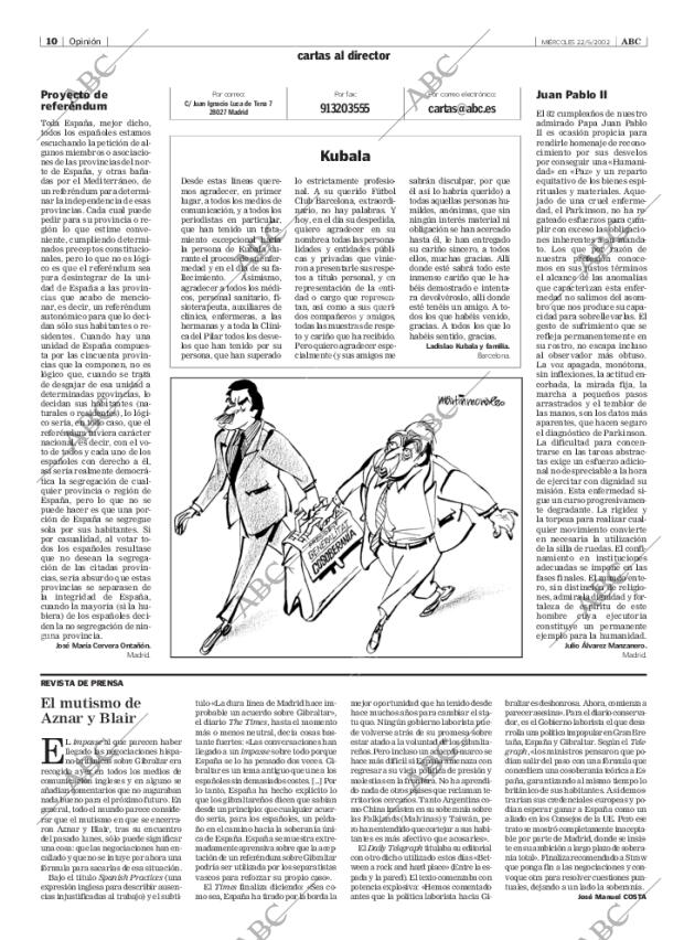 ABC MADRID 22-05-2002 página 10