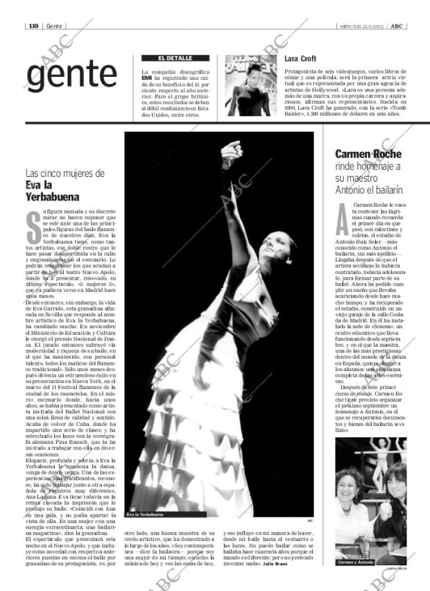 ABC MADRID 22-05-2002 página 110