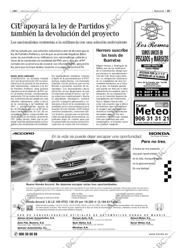 ABC MADRID 22-05-2002 página 15