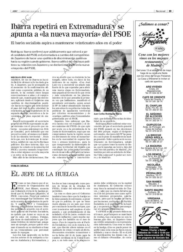 ABC MADRID 22-05-2002 página 19