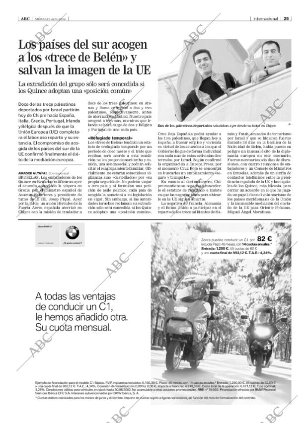 ABC MADRID 22-05-2002 página 25