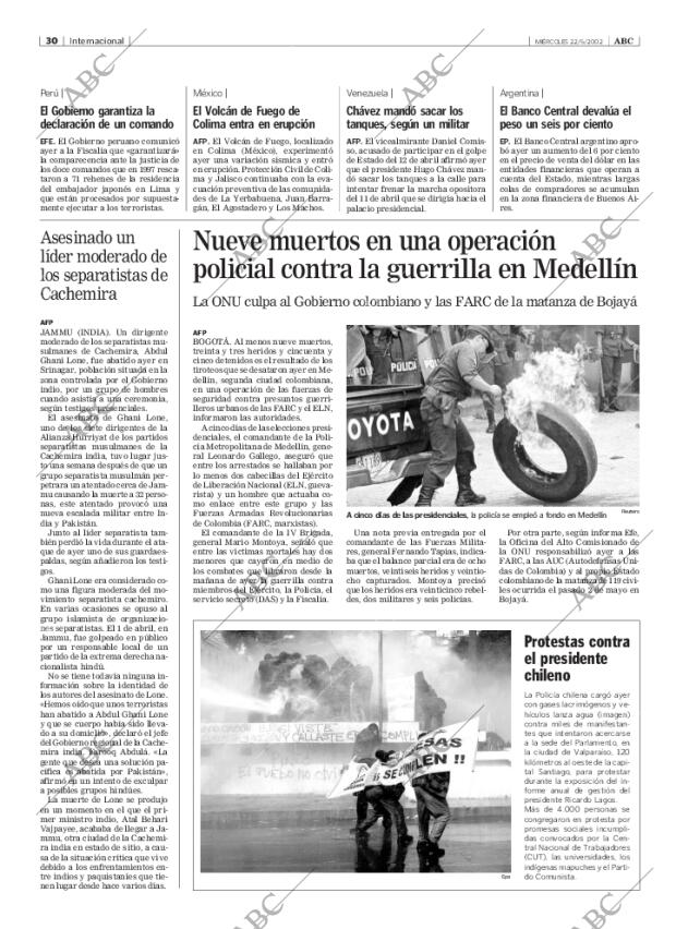 ABC MADRID 22-05-2002 página 30