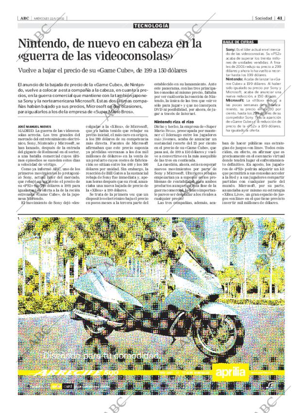 ABC MADRID 22-05-2002 página 41