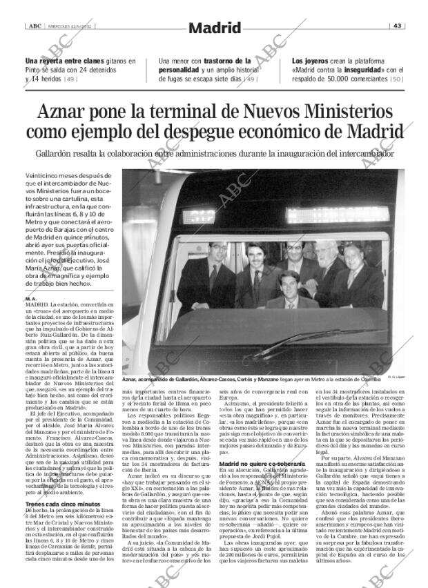 ABC MADRID 22-05-2002 página 43