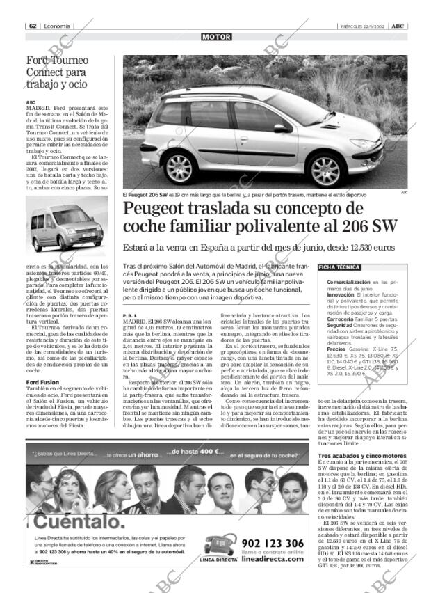 ABC MADRID 22-05-2002 página 62