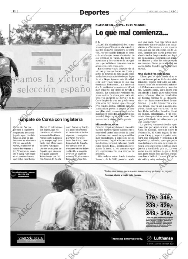 ABC MADRID 22-05-2002 página 71