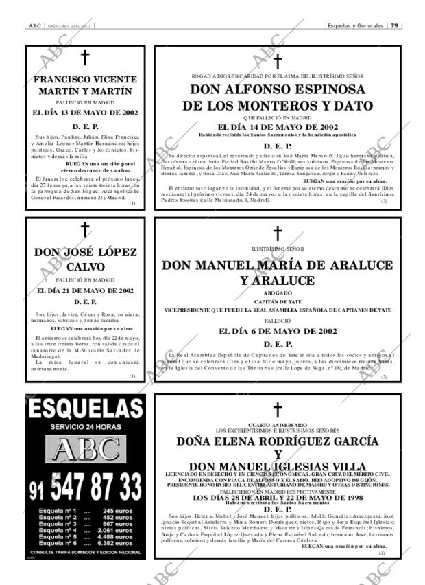 ABC MADRID 22-05-2002 página 79