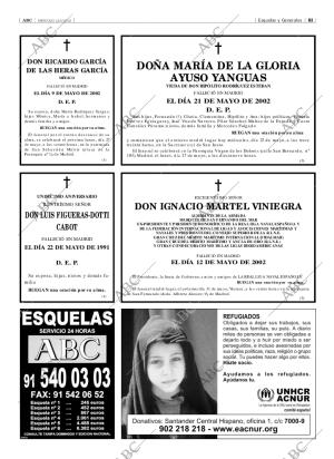 ABC MADRID 22-05-2002 página 81