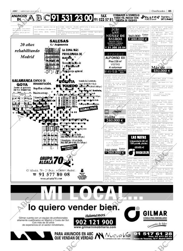 ABC MADRID 22-05-2002 página 85