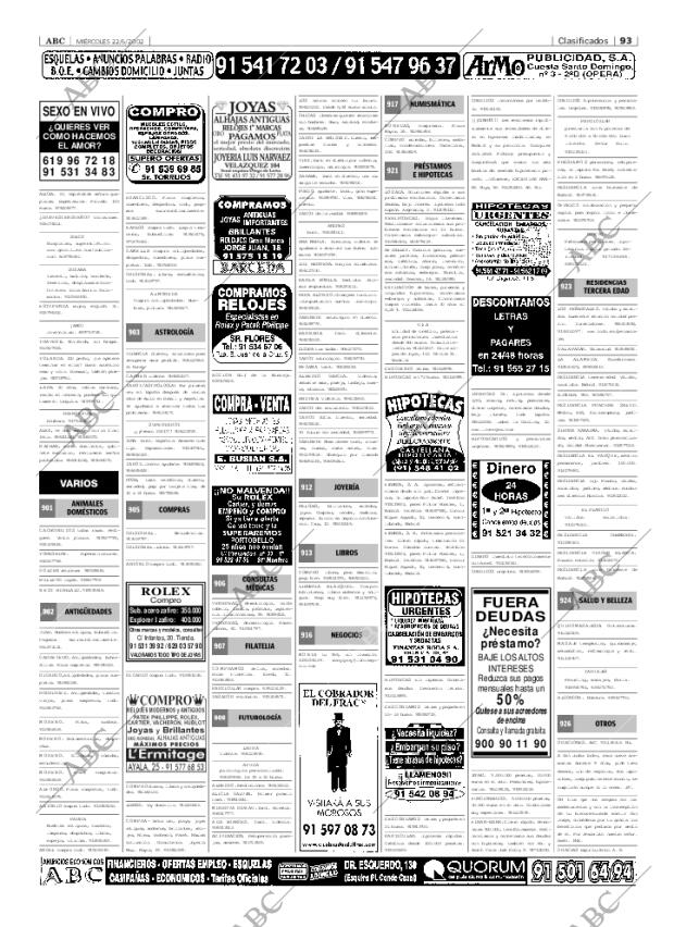 ABC MADRID 22-05-2002 página 93